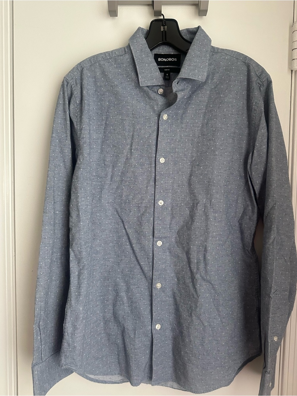 Bonobos Light Blue Microdot Button-Down Shirt